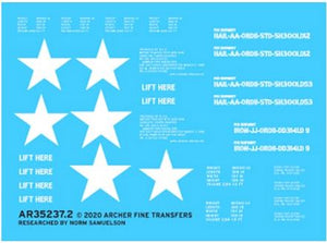 ARCHER (1/35) Calcas para M26 Pershing