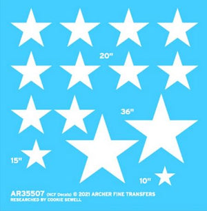 ARCHER (1/35) U.S. National Insignia for Armor
