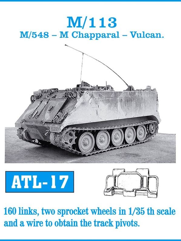FRIULMODEL (1/35) M113 - M548 - Chaparral - Vulkan