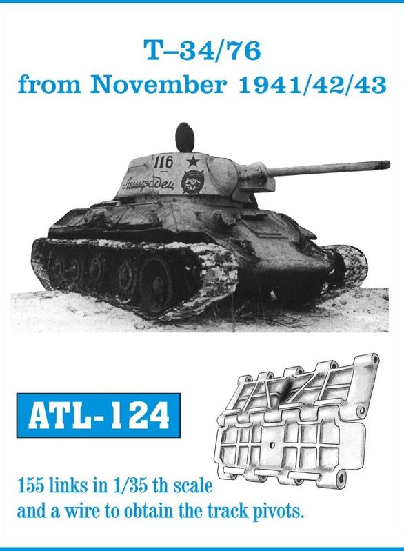 FRIULMODEL (1/35) T-34/76 from November 1941/42/43