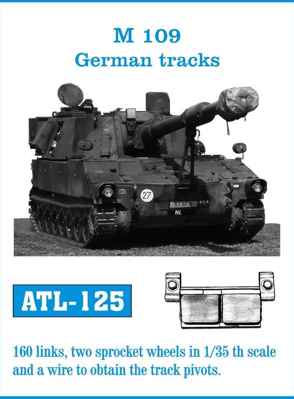 FRUILMODEL (1/35) M109 German Tracks