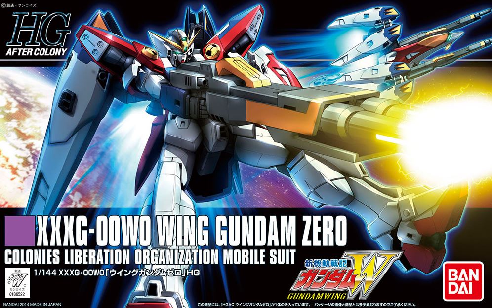 BANDAI (1/144) HG After Colony - Gundam XXXG-00W0 Wing Gundam Zero