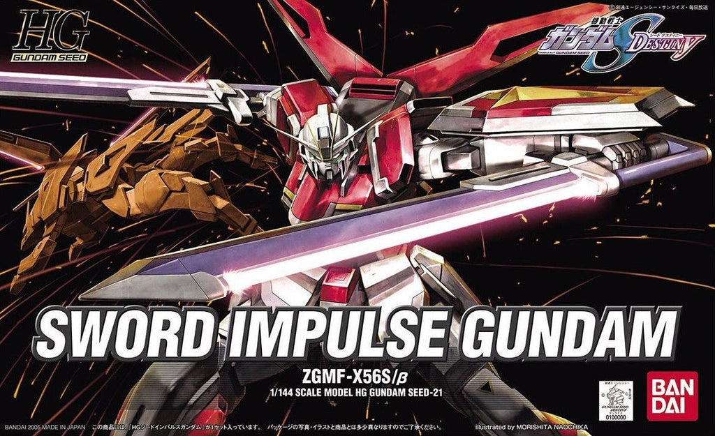 BANDAI (1/144) HG Gundam Seed - Sword Impulse Gundam ZGMF-X56S/β