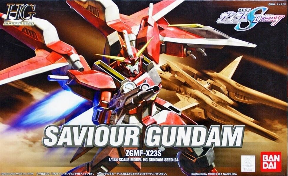 BANDAI (1/144) HG Gundam Seed - Saviour Gundam ZGMF-X23S