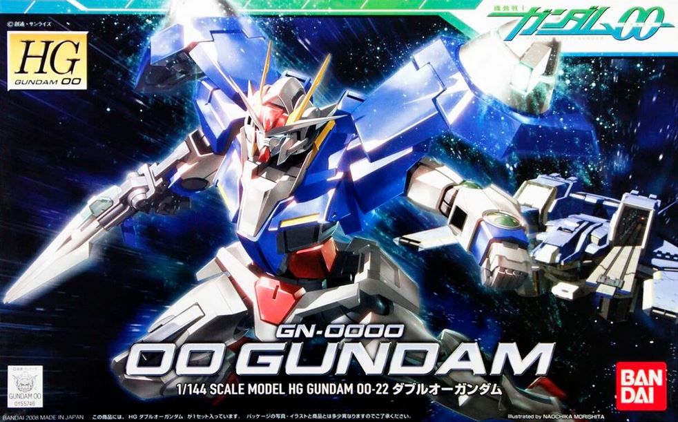 BANDAI (1/144) HG Gundam 00 - GN-0000 OO Gundam