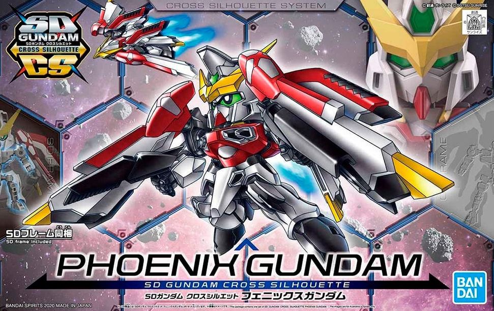 BANDAI SD Gundam Cross Silhoutte - Phoenix Gundam