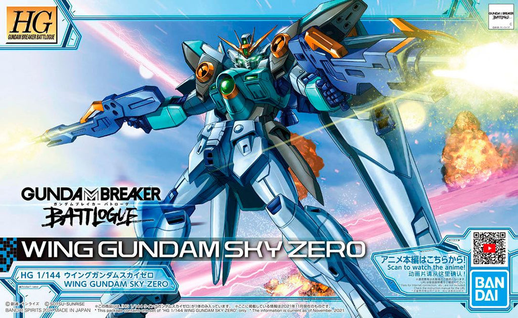 BANDAI (1/144) HG Gundam Breaker Battlogue - Wing Gundam Sky Zero