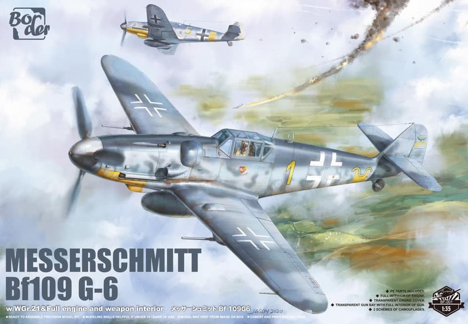 BORDER MODEL (1/35) Messerschmitt Bf109 G-6