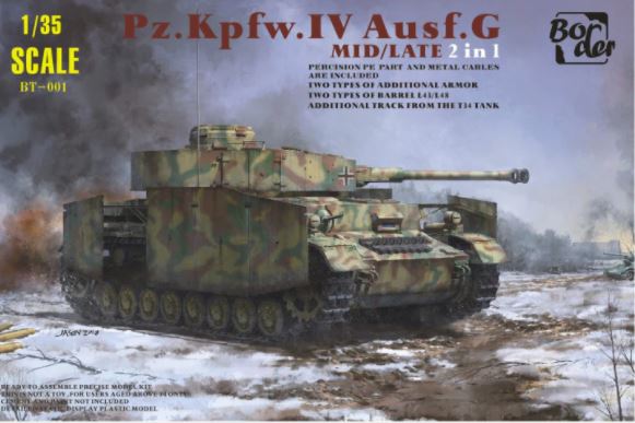 BORDER MODEL Pz.Kpfw.IV Ausf.G Mid/Late