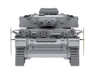 Randmodell (1/35) Pz.Kpfw.  IV Ausf. F1 Vorpanzer &  Schürzen