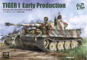 BORDER MODEL (1/35) Tiger I Early Production Sd.Kfz.181 Pz.Kpfw.VI Ausf.E "Battle of Kursk"