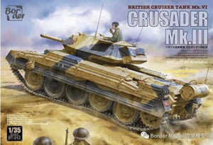 BORDER MODEL (1/35) British Cruiser Tank Crusader MkIII