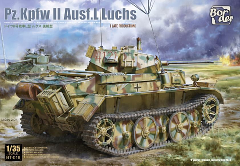 BORDER MODEL Pz.Kpfw.II Ausf.L Luchs Late Production