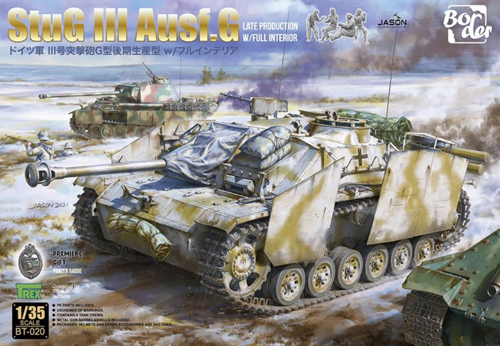 BORDER MODEL (1/35) StuG III Ausf. G Late w/ Full Interior