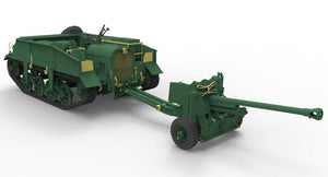 BRONCO British Loyd Carrier with 6 Pounder Anti-Tank Gun
