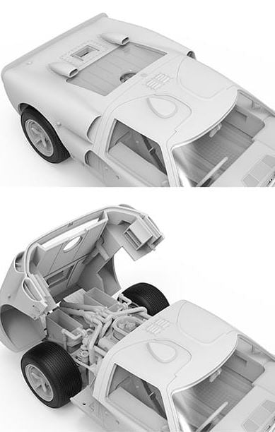 Kit para montar e pintar - FORD GT40 Mk.II' 66 – escala 1/12