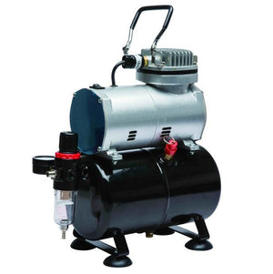 DISMOER Compresor con Calderín y Manómetro D-80