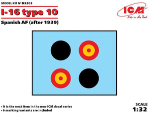ICM (1/32) Polikarpov I-16 Type 10 Spanish Air Force (after 1939)