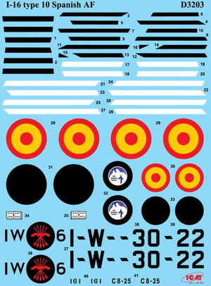 ICM (1/32) Polikarpov I-16 Type 10 Spanish Air Force (after 1939)
