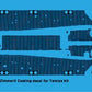 DEF MODEL (1/35) Sturmtiger Zimmerit Coating Decal w/PE Grill Parts Set (Tamiya Kit)
