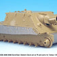 DEF MODEL (1/35) Sturmtiger Zimmerit Coating Decal w/PE Grill Parts Set (Tamiya Kit)
