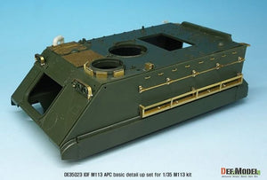 DEF MODEL (1/35) IDF M113 Side Basket PE detail up set w/ Exhaust pipe