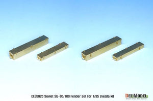 DEF MODEL (1/35) SU-85/100 PE Fender Set (for Zvezda new kit)