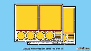 DEF MODEL (1/35) WWII Soviet Tank series Fuel Drum set (4EA)