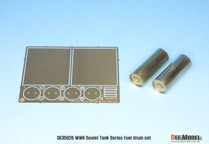 DEF MODEL (1/35) WWII Soviet Tank series Fuel Drum set (4EA)