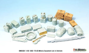DEF MODEL (1/35) Set di equipaggiamento militare statunitense - 1960-70