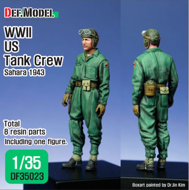 DEF MODEL (1/35) US Tank Crew Sahara 1943