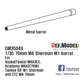 DEF MODEL (1/35) US M4 Sherman 76mm M1 Metal Barrel Set (for Sherman 76(w) kit)