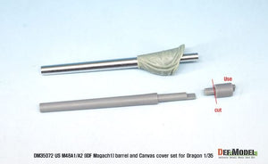 DEF MODEL (1/35) IDF Magach 1(M48A1) Canvas Cover Set (für Dragon)