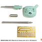 DEF MODEL (1/35) M48A5/M60 M68 Main Gun w/ Canvas Cover Set (for Dragon Kit)