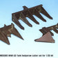 DEF MODEL (1/35) WWII US Tank hedgerow cutter set