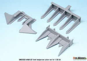 DEF MODEL (1/35) Heckenschneider-Set für US-Panzer aus dem Zweiten Weltkrieg