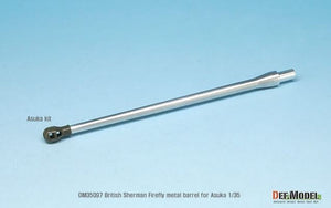DEF MODEL (1/35) Sherman Firefly Metal Barrel (Except muzzle brake) (for Asuka Kit)