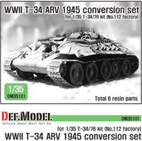 DEF MODEL (1/35) T-34 ARV 1945 Conversion Set