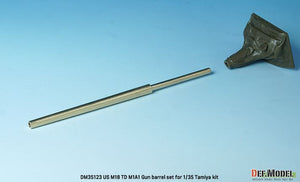 DEF MODEL (1/35) Canna del cannone M18 TD M1A1 statunitense della Seconda Guerra Mondiale (per kit Tamiya)