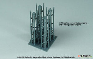 DEF MODELL (1/35) Moderner US-Maschinengewehr-Schreckschussadapter (US-Fahrzeuge)
