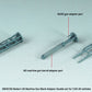 DEF MODEL (1/35) Modern US Machine Gun Blank Firing Adapter set (US vehicles)