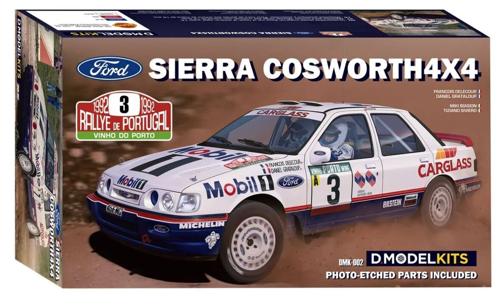 D.MODELKITS (1/24) Ford Sierra Cosworth 4×4 Gr. A (Rally Portugal 1992)