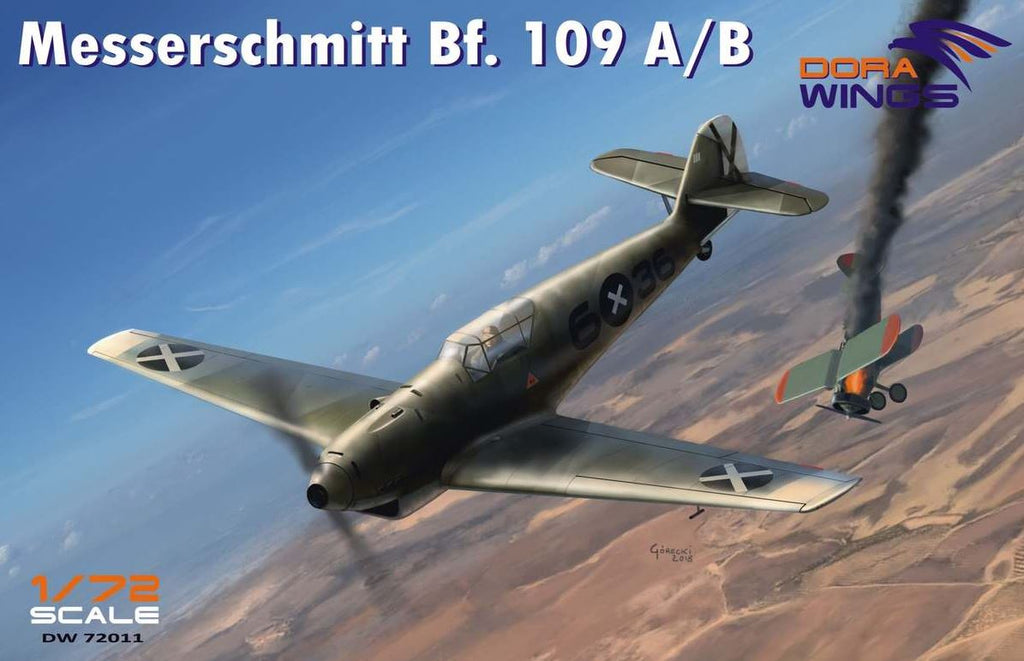 DORA WINGS (1/72) Messerschmitt Bf 109 A/B Legion Condor