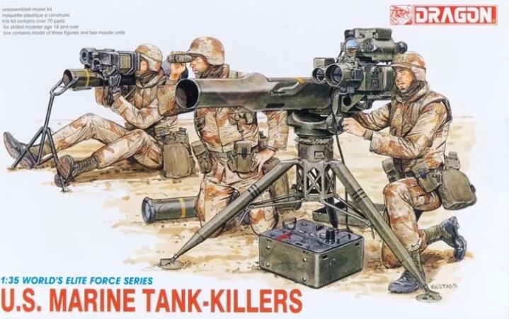 DRAGON (1/35) U.S. Marines Tank-Killers