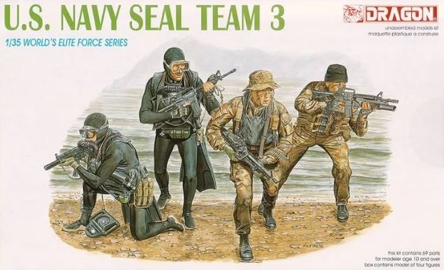 DRAGON (1/35) U.S. Navy Seal Team 3