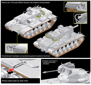 DRAGON (1/35) M60A2 Starship Modern AFV Series (Smart Kit)