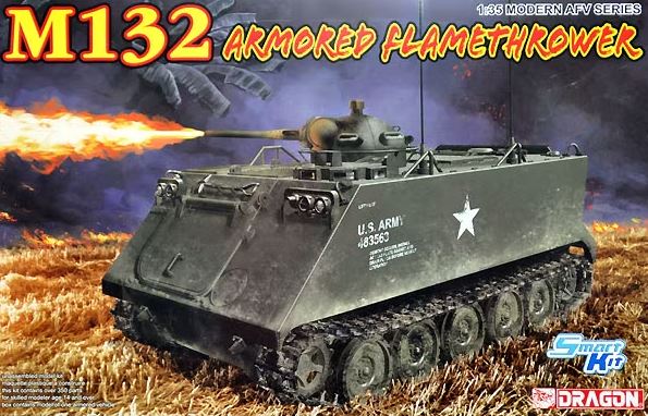 DRAGON (1/35) M132 Armored Flamethrower (Smart Kit)