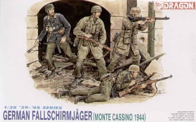 DRAGON (1/35) Fallschirmjager Monte Cassino 1944