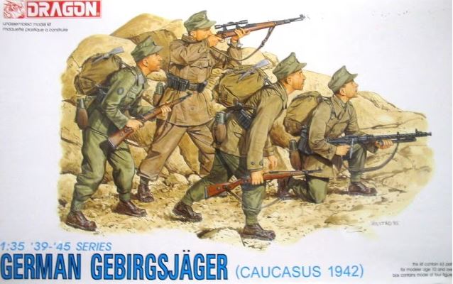 DRAGON (1/35) Gebirgsjager (Kaukaz 1942)