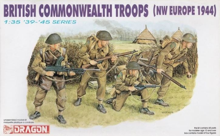 DRAGON (1/35) British Commonwealth Troops (NW Europe 1944)